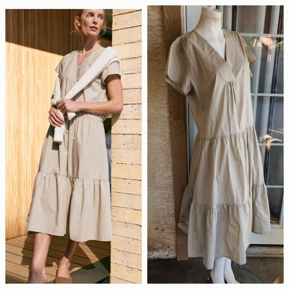 Organic Cotton Poplin Serenity Dress Haven Well Within